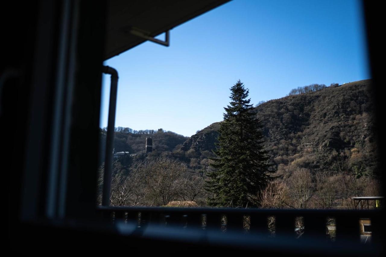 Ferienhaus Leopold Mit Burgblick An Der Mosel Burgen  Ngoại thất bức ảnh