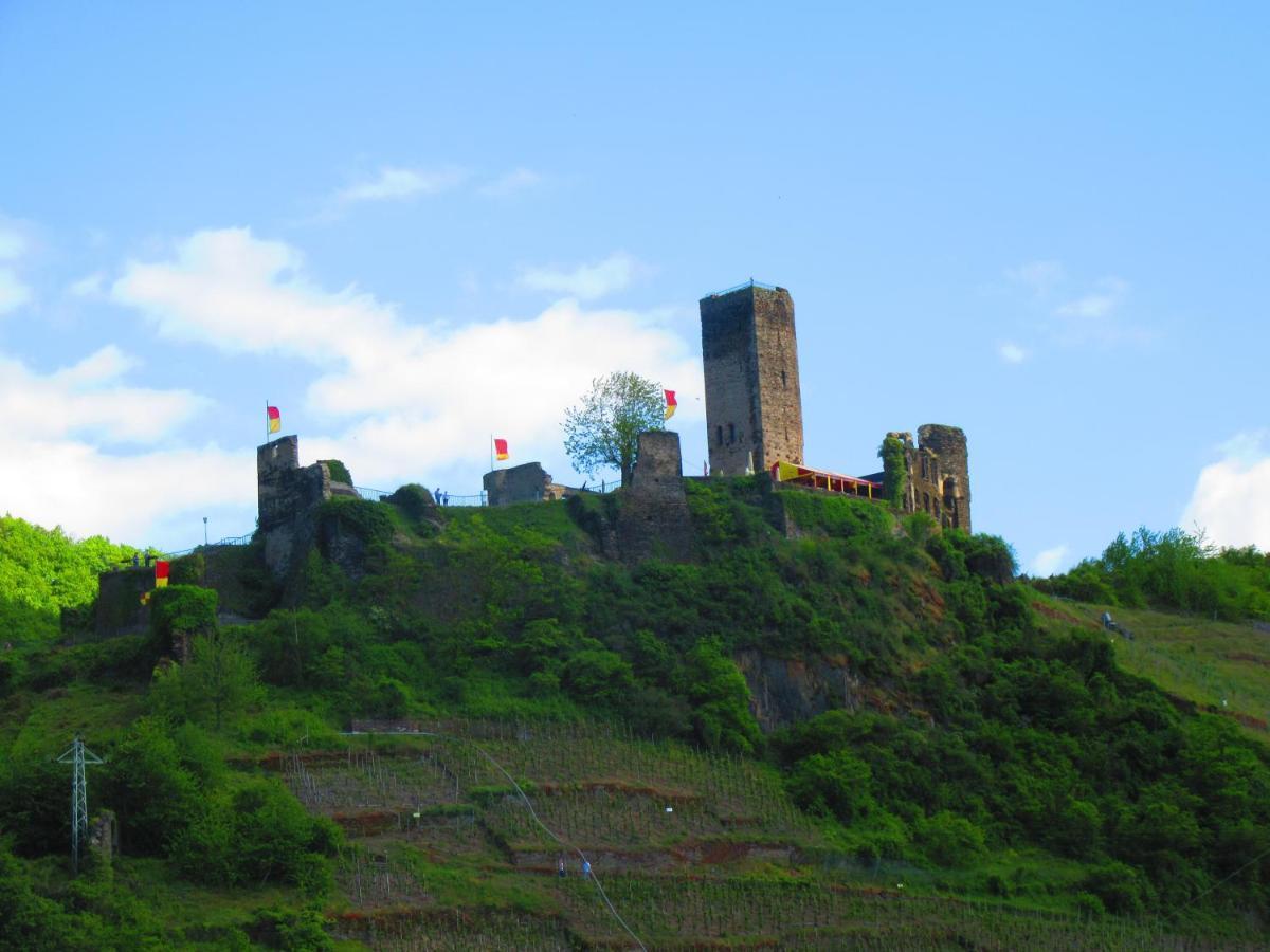 Ferienhaus Leopold Mit Burgblick An Der Mosel Burgen  Ngoại thất bức ảnh