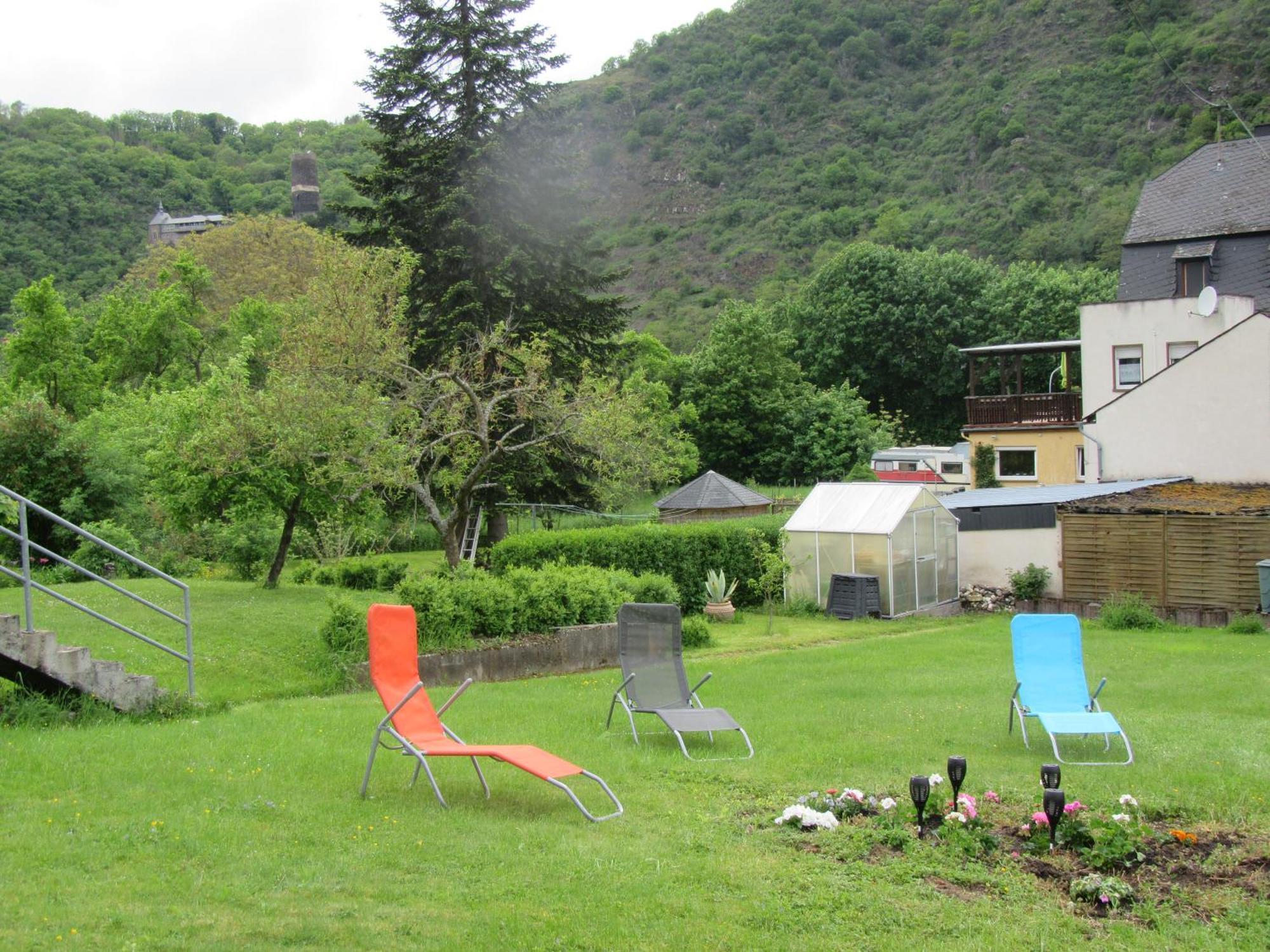Ferienhaus Leopold Mit Burgblick An Der Mosel Burgen  Ngoại thất bức ảnh