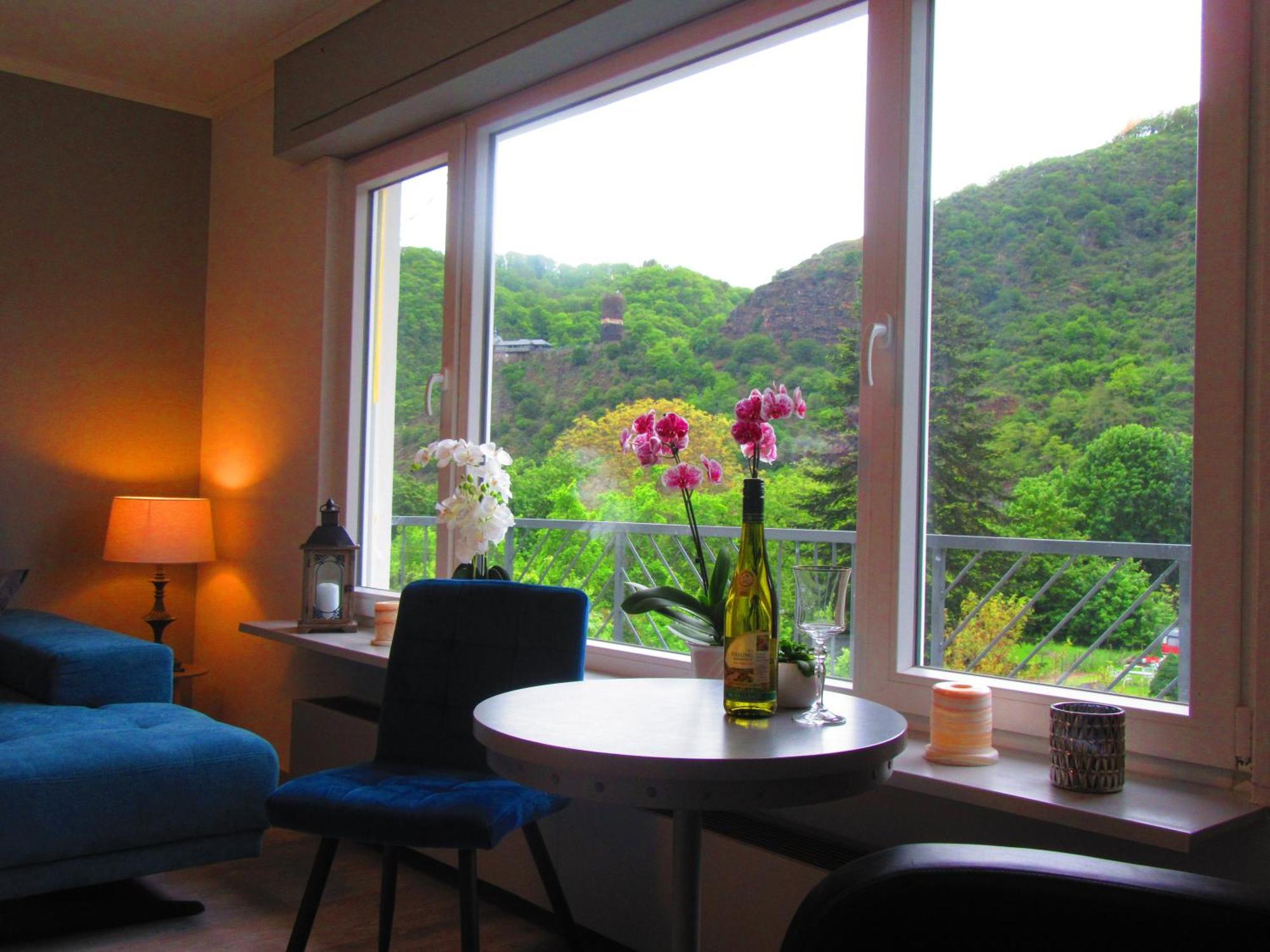 Ferienhaus Leopold Mit Burgblick An Der Mosel Burgen  Ngoại thất bức ảnh