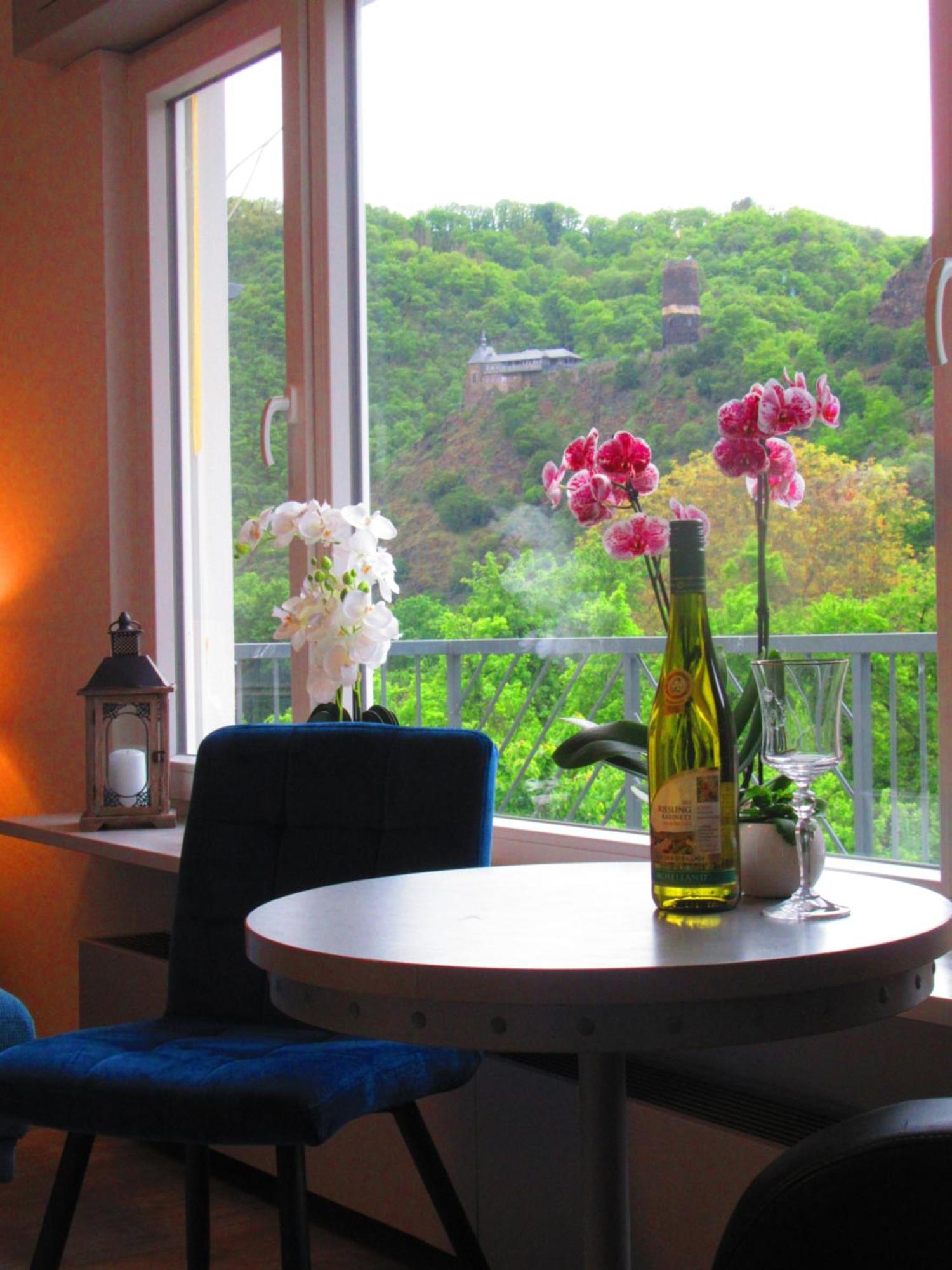 Ferienhaus Leopold Mit Burgblick An Der Mosel Burgen  Ngoại thất bức ảnh